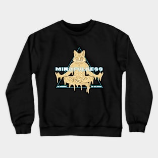 meditation fox Crewneck Sweatshirt